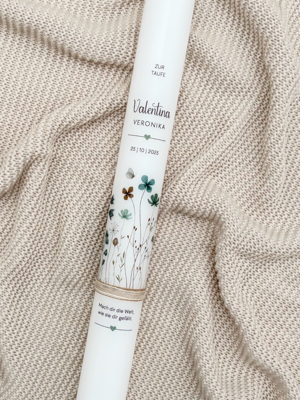 Blumenwiese blau